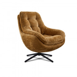Lilo Swivel Chair Burnt Orange